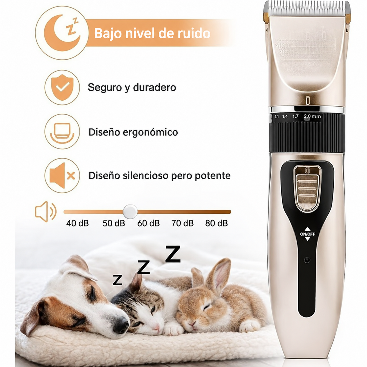 Cortapelos para mascotas