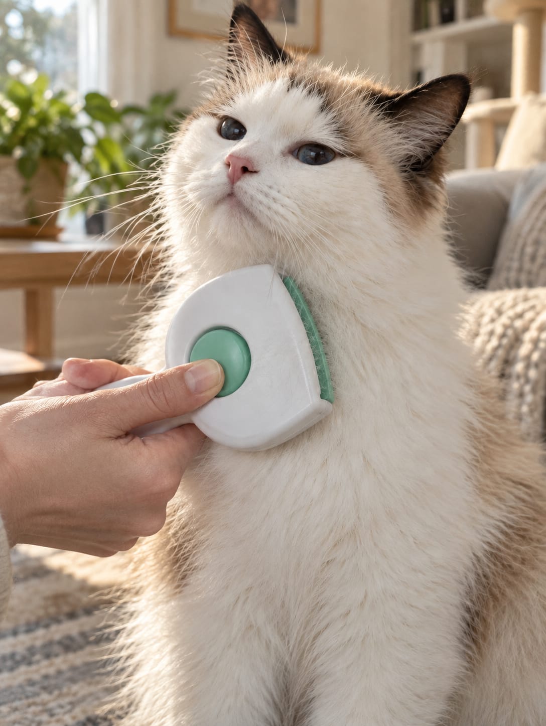 CEPILLO PARA MASCOTAS TIPO VORTICE