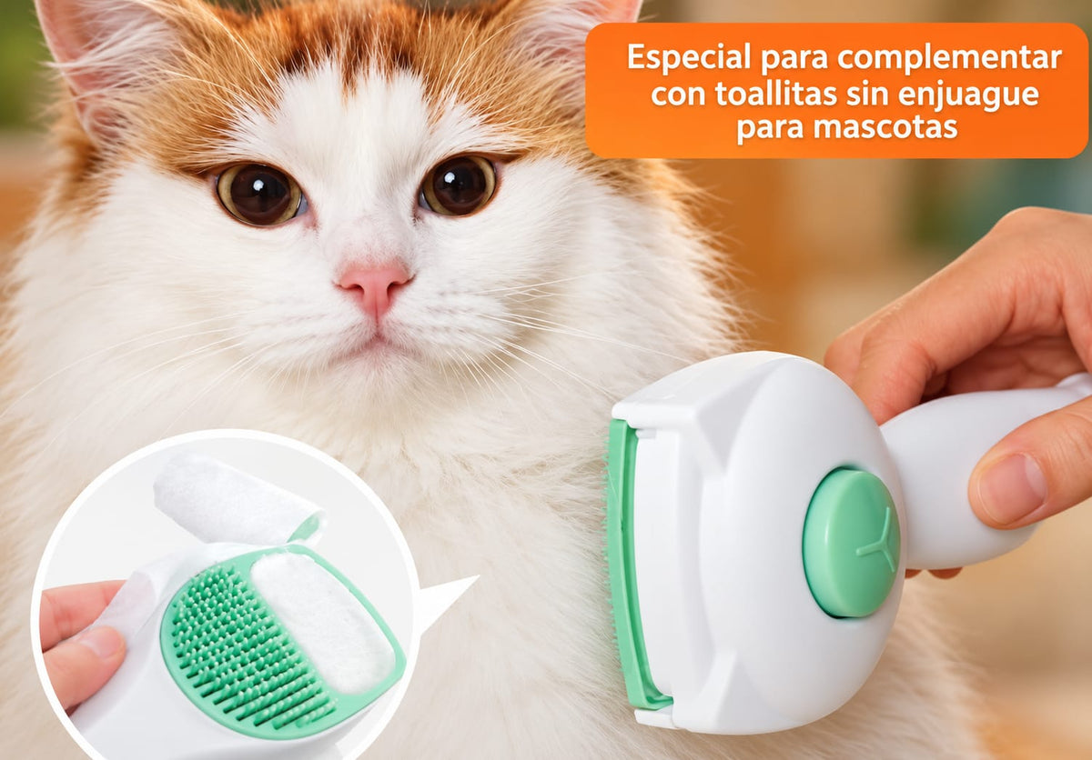 CEPILLO PARA MASCOTAS TIPO VORTICE
